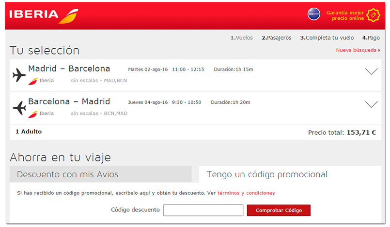 Info Descuento